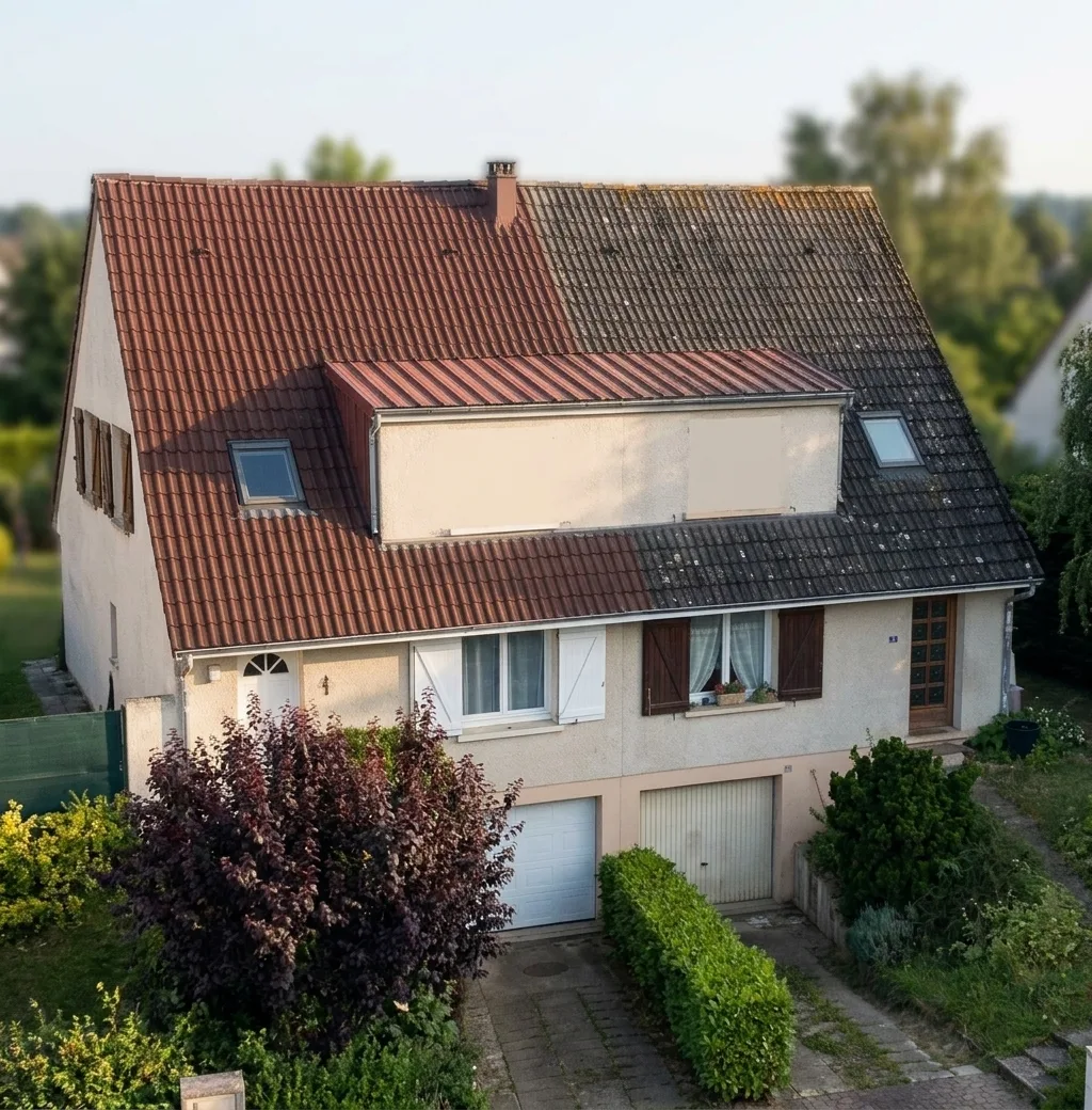 Nettoyage de toiture à Brie-Comte-Robert